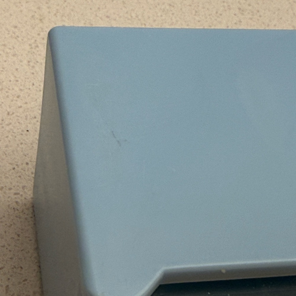 Vintage Playskool Dollhouse Blue Microwave 90s - Picture 8 of 14